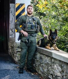 Dep. Drake Brown, Handler and K-9 Atlas