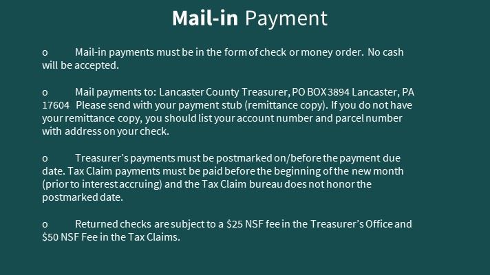 Mail in Person Big Banner